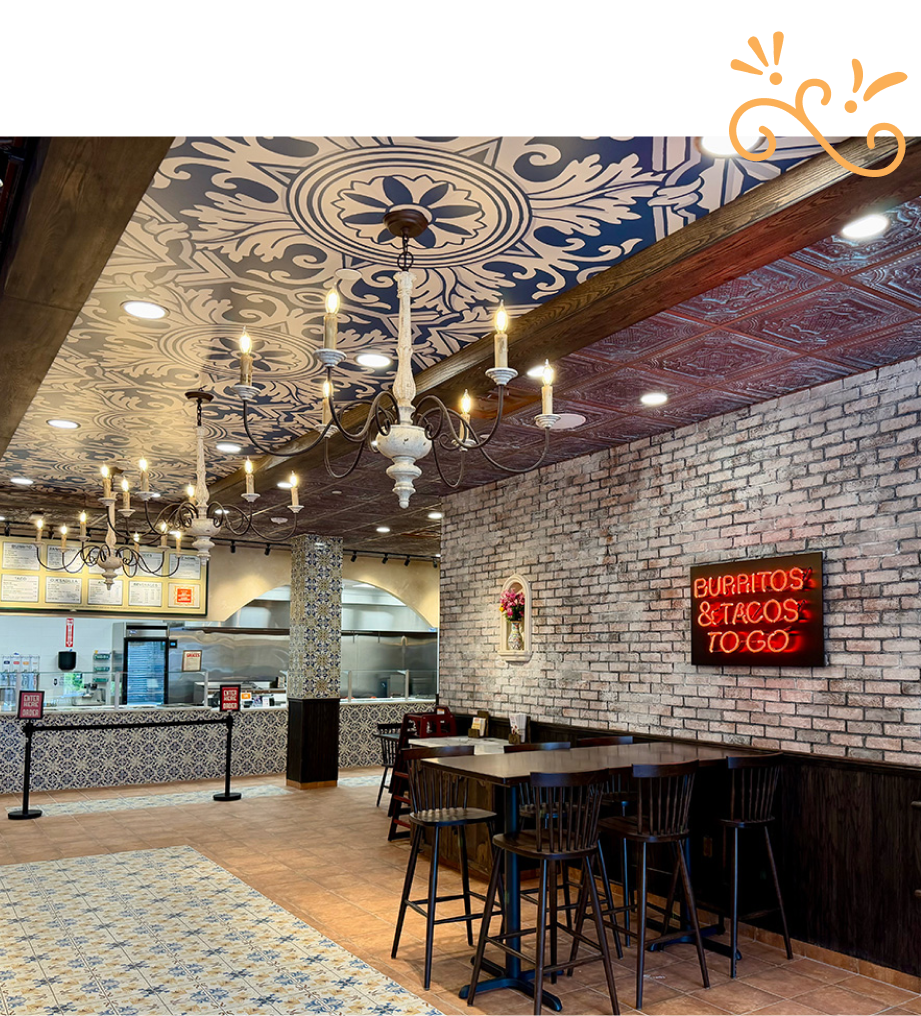 Inside of the Anna's Southie location