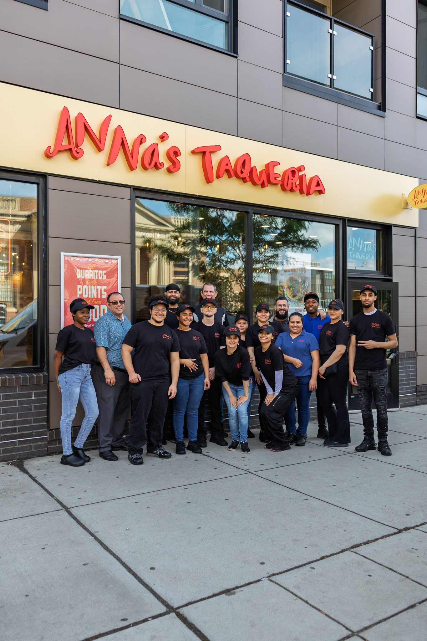 Anna's Taqueria South Boston staff