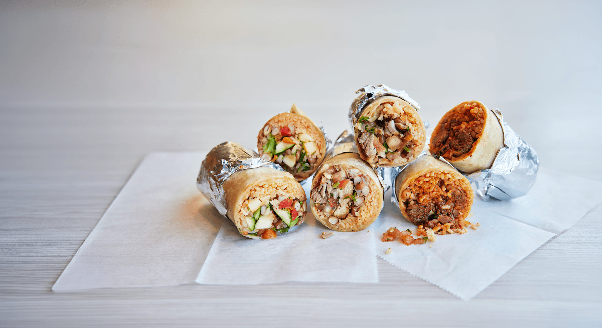 Anna's Taqueria catering burrito group