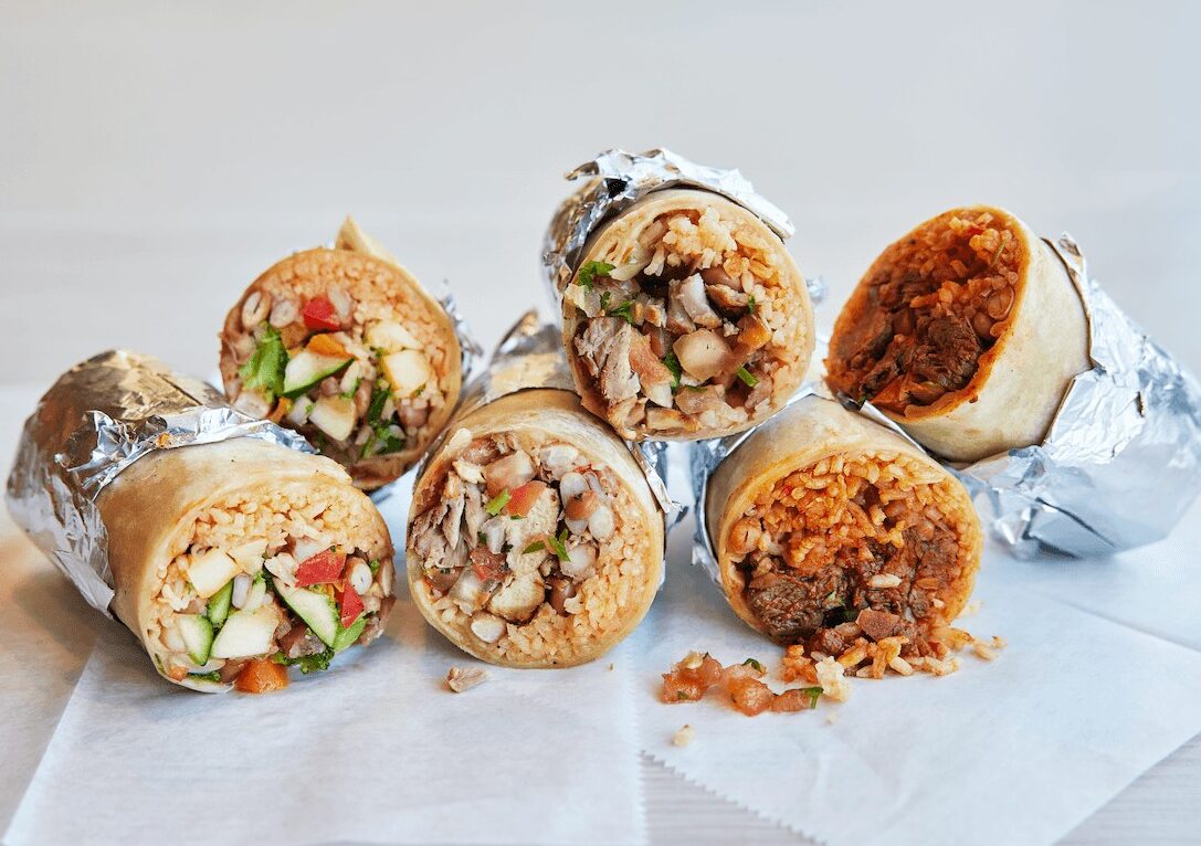 Anna's Taqueria catering burrito group